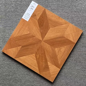 Azulejos de Porcelana Mate Antideslizantes con Diseño Nórdico, Imitación Madera, 600x600mm, para Sala de Estar, Dormitorio, Balcón - Product Image 3