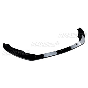 For Skoda Superb B8 2016-2018 Front Bumper <b>Lip</b> <b>Splitter</b> Car Body Kit Glossy Black Carbon Fiber Look - Product Image 2
