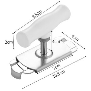 Outils de cuisine multifonctionnels en acier inoxydable, ouvre-bouteilles manuel rotatif réglable pour la maison, ouvre-bouteilles et décapsuleurs économiseurs d'effort - Product Image 2