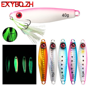 Señuelo de Pesca de Fondo de 40 g, Cebo para Pesca en Agua Salada, Brilla en la Oscuridad, Biomimético, Ultra Largo Alcance, Señuelo de Pesca al Aire Libre - Product Image 5