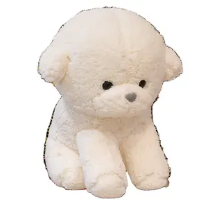Dương Châu Mới Mặt Trời Mọc Bán Buôn Đáng Yêu Mềm Mại Bong Bóng Nhung Sang Trọng Gấu Và Chó Nhồi Bông Poodle Con Chó Búp Bê Động Vật - Product Image 1