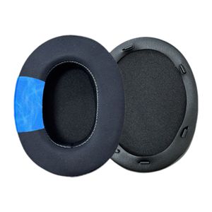 Coussinets d'oreille de remplacement pour casque sans fil à réduction de bruit Sony WH-XB910N, en gel rafraîchissant, tissu en soie glacée, éponge douce - Product Image 1