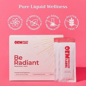 Producto de Belleza Líquido Oral de Colágeno para Adultos para Aclarar la Piel y Cuidado de las Articulaciones |   Vitamina C Coenzima Q10 |   Nutricional Portátil - Product Image 4