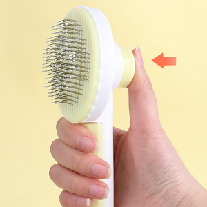 Spazzola per Rimozione Peli di Animali Domestici, Pettine Autopulente per Cani e Gatti, Strumento di Toelettatura, Accessori per Gatti - Product Image 5