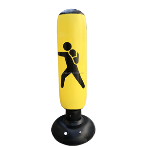 <span class=keywords><strong>Sac</strong></span> <span class=keywords><strong>de</strong></span> <span class=keywords><strong>frappe</strong></span> <span class=keywords><strong>de</strong></span> boxe Ninja Home Gym, gonflable en PVC avec remplissage d'eau pour l'entraînement physique - Product Image 5