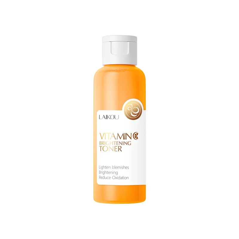 Toner facial iluminador para a pele, para reduzir manchas e linhas finas, hidratante para cuidados com a pele, 100ml Laikou Vitamina C