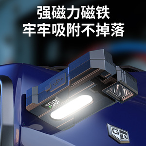 Cross Border Keychain Light Type C Rechargeable Mini Flashlight Dual Light Sources Outdoor Working Light - Product Image 3