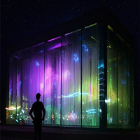 Affichage LED publicitaire extérieur ultra-fin Pushun avec fonction SDK, haute luminosité 4500cd, garantie 1 an