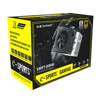 TAIFAST PC Switch Tam Modüler ATX Güç Kaynağı 600W/700W 650W 800W 1000W Altın 80PLUS Sertifikalı Aktif PFC