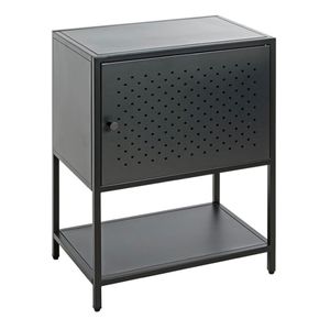 Personnaliser Buffets & Enfilades Table de Cuisine Extérieure Demi Armoire Métal Noir - Product Image 4