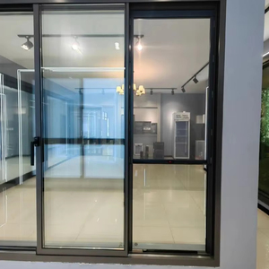 Thiết kế hiện đại đôi kính trượt cửa sổ cho ban công năng lượng hiệu quả tùy chỉnh nhà máy nhôm hợp kim thép không gỉ - Product Image 1