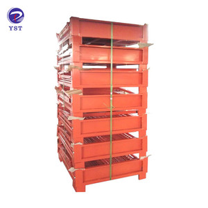 กล่องเหล็กแบบตาข่ายซ้อนได้เคลือบผงสำหรับอุตสาหกรรมยานยนต์ ยูโรพาเล็ต - Product Image 6