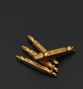 Set <span class=keywords><strong>di</strong></span> 4 estrattori e rimuovitori per <span class=keywords><strong>viti</strong></span> <span class=keywords><strong>danneggiate</strong></span> e rotte HSS4341, strumento per la rimozione <span class=keywords><strong>di</strong></span> <span class=keywords><strong>viti</strong></span>, bulloni e perni. - Product Image 4