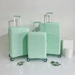 Juego <span class=keywords><strong>de</strong></span> Maletas <span class=keywords><strong>de</strong></span> Tres Piezas <span class=keywords><strong>de</strong></span> PP con Logotipo Personalizado, Maleta con Ruedas Universales, Equipaje <span class=keywords><strong>de</strong></span> <span class=keywords><strong>Viaje</strong></span> <span class=keywords><strong>de</strong></span> 20 Pulgadas con Contraseña, <span class=keywords><strong>Bolsa</strong></span> <span class=keywords><strong>de</strong></span> Mano - Product Image 1