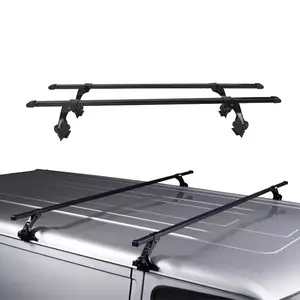 <span class=keywords><strong>Barres</strong></span> transversales universelles amovibles pour <span class=keywords><strong>toit</strong></span> <span class=keywords><strong>de</strong></span> voiture, en acier noir, vente chaude - Product Image 1
