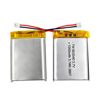 Batterie Li-ion OEM en gros, 300 cycles, 3,7 V, résistante aux hautes et basses températures, rechargeable, avec garantie de 12 mois