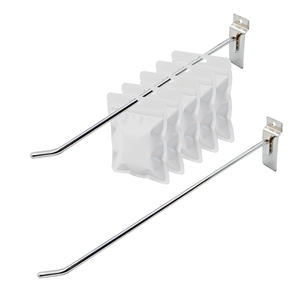 Venta al por mayor Supermercado Metal Display Pegboard Hook SlatWall Wall Gancho de exhibición de metal colgante - Product Image 4