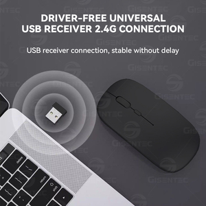 Customized OEM New Gmaing <b>Computer</b> Tablet PC Mouse Finger Rechargeable Mini Wireless Mouse for Laptop Business Home <b>Office</b> Use - Product Image 4
