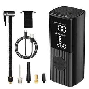 Nuevo Compresor de Aire Portátil Inalámbrico de 12V para Auto, Manómetro Digital, 6000mAh, Monitor de Presión de Neumáticos para Auto y Bicicleta - Product Image 1