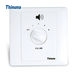 Thinuna-Controlador <span class=keywords><strong>de</strong></span> volumen <span class=keywords><strong>de</strong></span> 4 cables profesional, atenuación <span class=keywords><strong>de</strong></span> transformador, montaje en superficie/empotrado 120W, corte forzado <span class=keywords><strong>de</strong></span> 24V, 1 unidad - Product Image 3