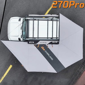 Auvent ADA Overland 4x4 270 degrés pour <span class=keywords><strong>camping</strong></span>, SUV, voiture, auvent latéral de toit, tente à coque rigide, auvent 270 avec parois - Product Image 3