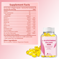 Capsules de collagène multi-vitamines à marque privée, huile de poisson, protéines, blanchiment de la peau pour adultes, non destiné aux femmes enceintes, saveur personnalisée