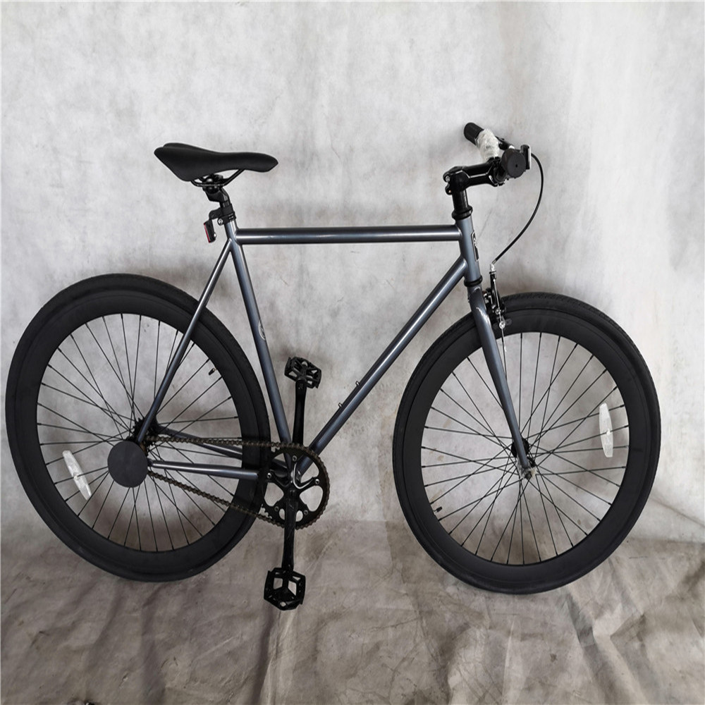 grey color flip flop high quality adult single speed racing fixie bike fixed gear