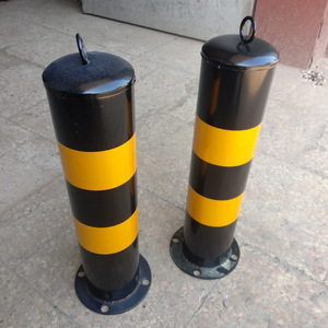 500mm ağır sarı işaretler çelik boru trafik yol sabit güvenlik baba - Product Image 4
