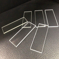 Verre trempé optique incassable personnalisé par le fabricant, avec revêtement AR, haute qualité, faible teneur en fer, 1 mm, 2 mm, revêtement FTO ITO