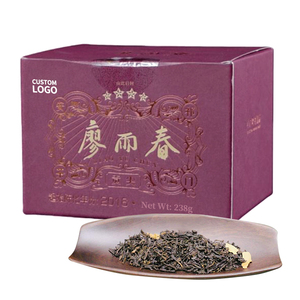 LIAO YU CHUN Qimen Ancha Thé Noir 4 Étoiles Sagesse Ancienne Bien-être Boîte Violette 238g 2016 Vieilli Traditionnel Chinois OEM - Product Image 1