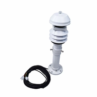 Station météo ultrasonique professionnelle 10-en-1 ASA sans pièces mobiles, capteur de précipitations radar, capteur de vitesse du vent, PM2.5, RS485, LoRaWAN, 4G