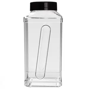 32 oz 950ml Empty Plastic Spice Seasoning Bottles clear PET spice bottles with sifter fitments