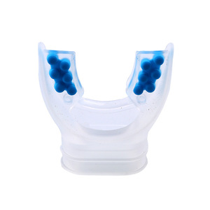 Tubo de respiración de silicona, boquilla transparente, no tóxica, accesorio de snorkel unisex - Product Image 1