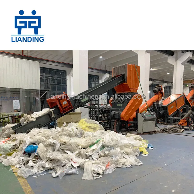 Plastic Recycling Machine Geavanceerde Technologie Pe Pp Film Afval Plastic Recycling Productielijn