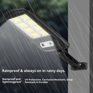 Lampada da giardino <span class=keywords><strong>a</strong></span> energia <span class=keywords><strong>solare</strong></span> per uso domestico, lampada da parete con sensore di movimento, lampada stradale COB ultra-luminosa, integrata ad alta potenza - Product Image 2