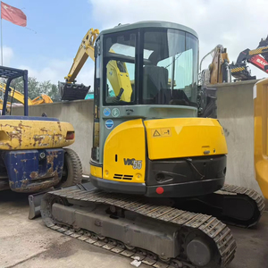 Miniexcavadora Yanmar de 5,5 toneladas, máquina de movimiento de tierra usada con componentes básicos, rodamiento de bomba de motor, precio PLC de Japón - Product Image 1