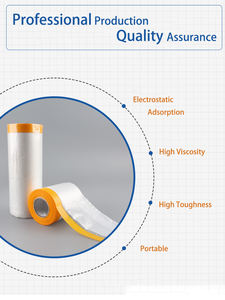 Pellicola Protettiva Antipolvere UJANG per Decorazione, Mobili, Dormitori, Pellicola Antistatica, Pellicola per Mascheratura Vernice Auto - Product Image 3