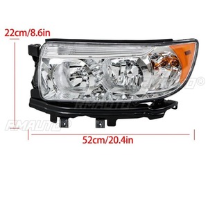 Para Subaru FORESTER 2016-2018, Lámpara de Luz Diurna, Faro Antiniebla Impermeable, Modificación del Conjunto de Faros Delanteros 84001SA471 - Product Image 3