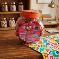 Bonbons Gélifiés Multicolores en Forme de Bloc 3D Remplis de Liquide, Centre de Confiture Éclatante, Boîte de Bonbons Gélifiés pour Enfants, SuperLoves, Vente en Gros