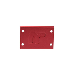 Panneau en alliage d'aluminium usiné CNC, finition personnalisée, pièces métalliques - Product Image 1