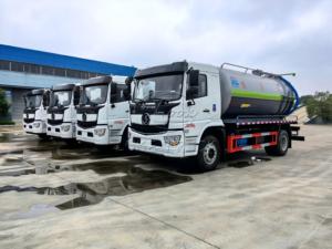 Heavy Duty SHACMAN Vacuum Sewage Truck 15m³, Custom Tank Material, Selectable Vacuum Pump for Municipal Sewage & Septic Cleaning - Product Image 4
