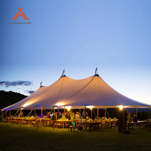 <span class=keywords><strong>Tente</strong></span> de réception Kawagebo Kamp (KK) 8m / 26.3' imperméable en toile de voile pour événements extérieurs, glamping, fêtes et mariages - Product Image 5