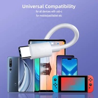 Cable de Carga Rápida USB Tipo-C a USB Tipo-C de 2 Metros (6.6 Pies) de Alta Calidad, 3A 60W, para Teléfono Móvil, Tablet, Macbook