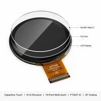 Layar LCD LED Backlit Sentuh Kapasitif 3.4 Inci 800x800 IPS Terintegrasi dengan IC G G CTP FT3427 Merek TMK MIPI DSI Smart Home