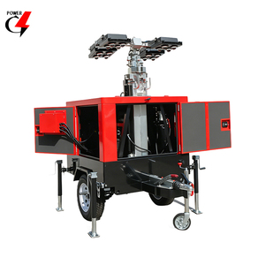 Tour d'éclairage mobile <span class=keywords><strong>diesel</strong></span> 3,5 kVA kW avec lampes LED pour travaux nocturnes - Product Image 5