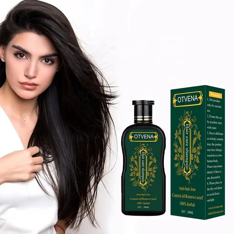 Großhandel Private Label Haar schwarz Ingwer Shampoo für Männer 200ml Flasche