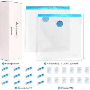 Creality 3D Printer 12 PCS Reusable 35x35 cm Filament <b>Vacuum</b> Storage <b>Bags</b> Multipurpose 1kg Storage B0DG5VRHF2 - Product Image 6