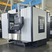 Centre d'usinage CNC vertical GSK VMC850 3 axes avec ATC 24T BT40, norme CE, pour la découpe de l'acier, directement de l'usine