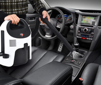 Aspirateur de voiture sans fil rechargeable 4-en-1 avec fonction d'absorption d'eau puissante, aspirateur domestique humide et sec