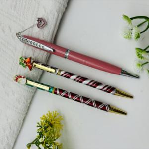 ज़ेमर सबलिमिनेशन फिल्म पैटर्न लोगो कस्टम प्रोमो हाई-एंड क्रिसमस चरित्र प्रीमियम उपहार धातु पेन आकर्षण कार्टून क्लिप के साथ - Product Image 2